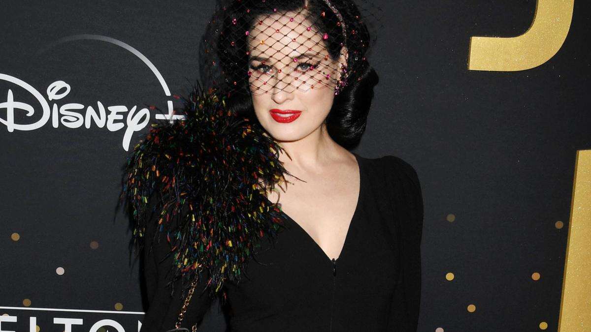 Dita Von Teese reveals 'amazing' experience collaborating with Taylor Swift