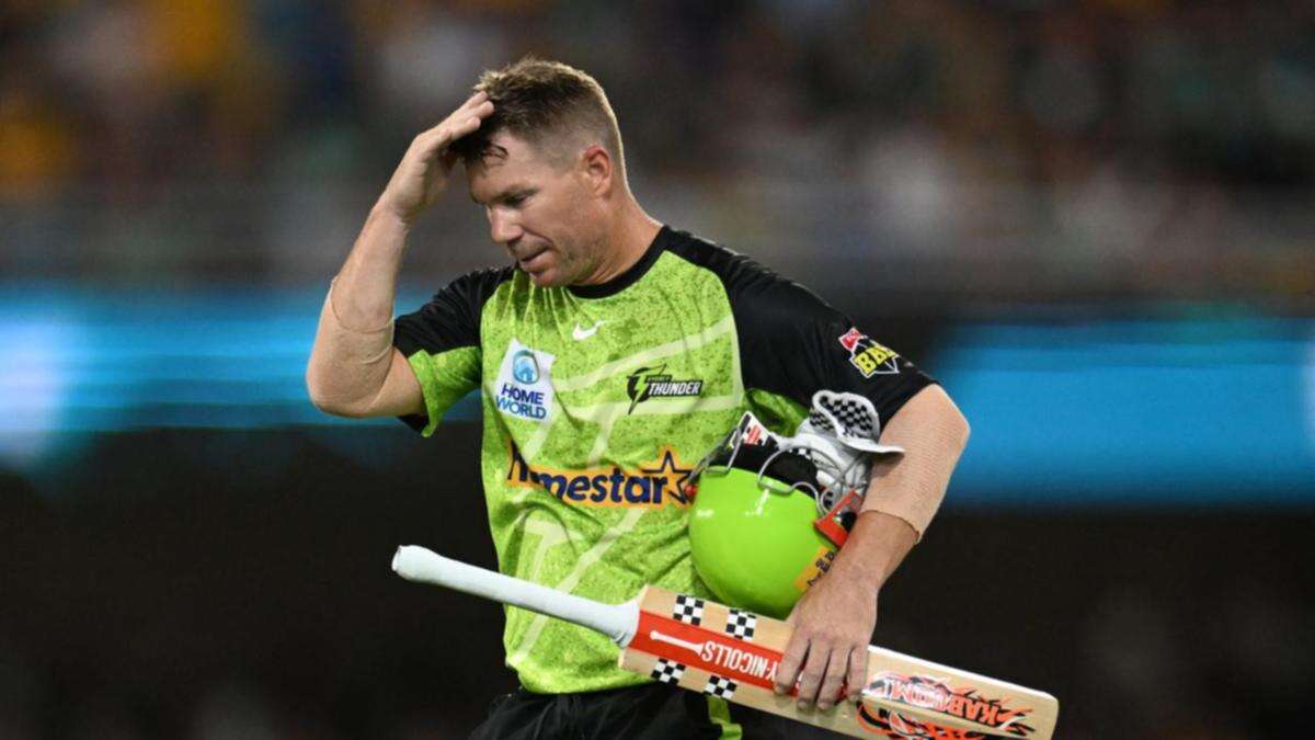 David Warner has Sydney Thunder believing again