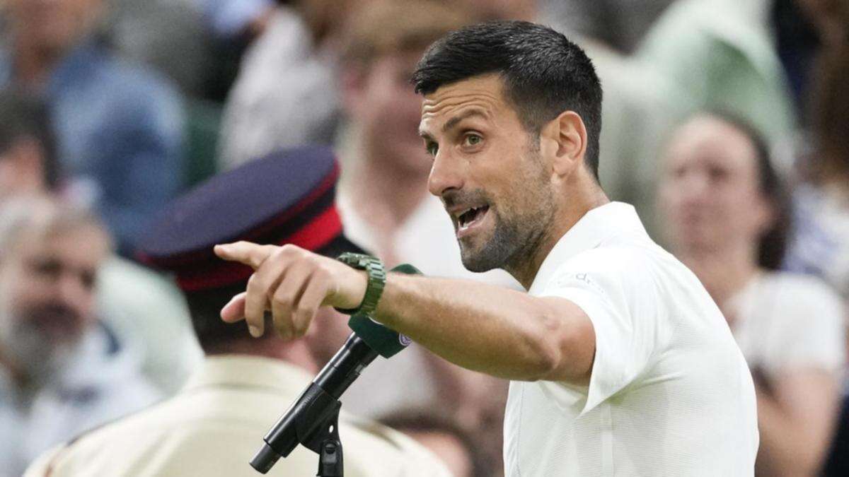 Djokovic 'disrespected' by fans during Wimbledon win