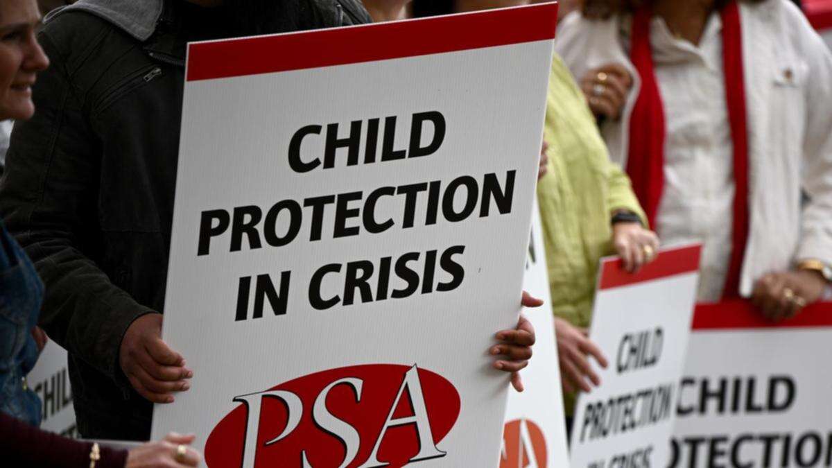 Caseworkers walk off job amid child protection 'crisis'