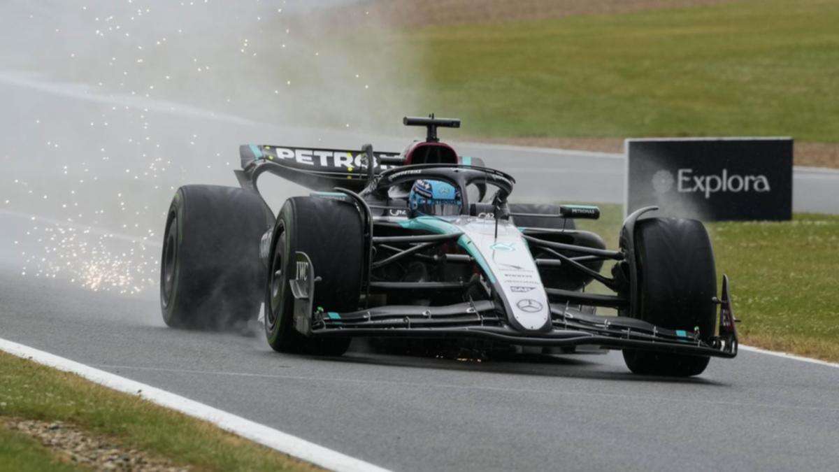 Russell takes pole in British 1-2-3 at Silverstone