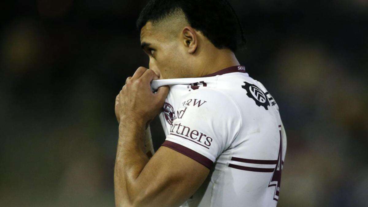 Manly lose fullback Tolu Koula for a month