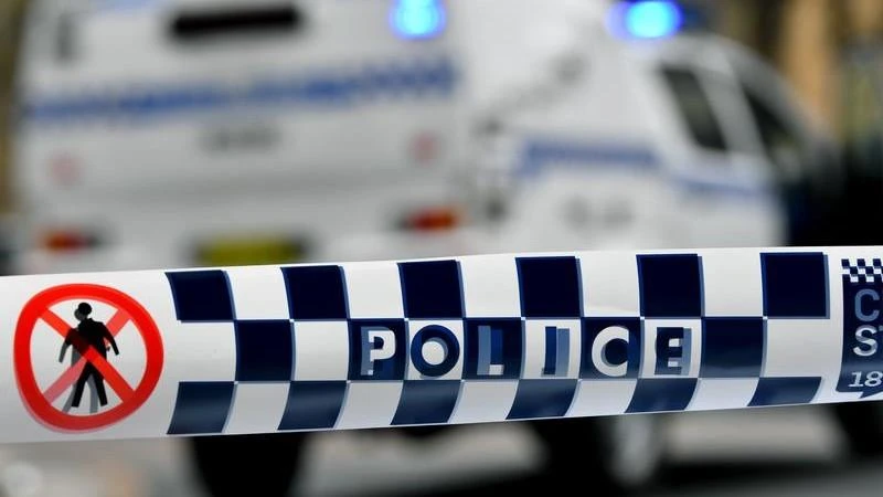 Man found alight outside Perth church