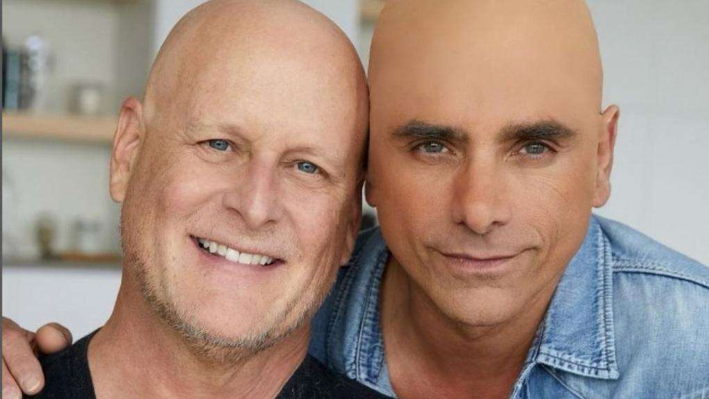 Cancer-stricken Dave Coulier 'laughed out loud' when John Stamos came to see him wearing a bald cap