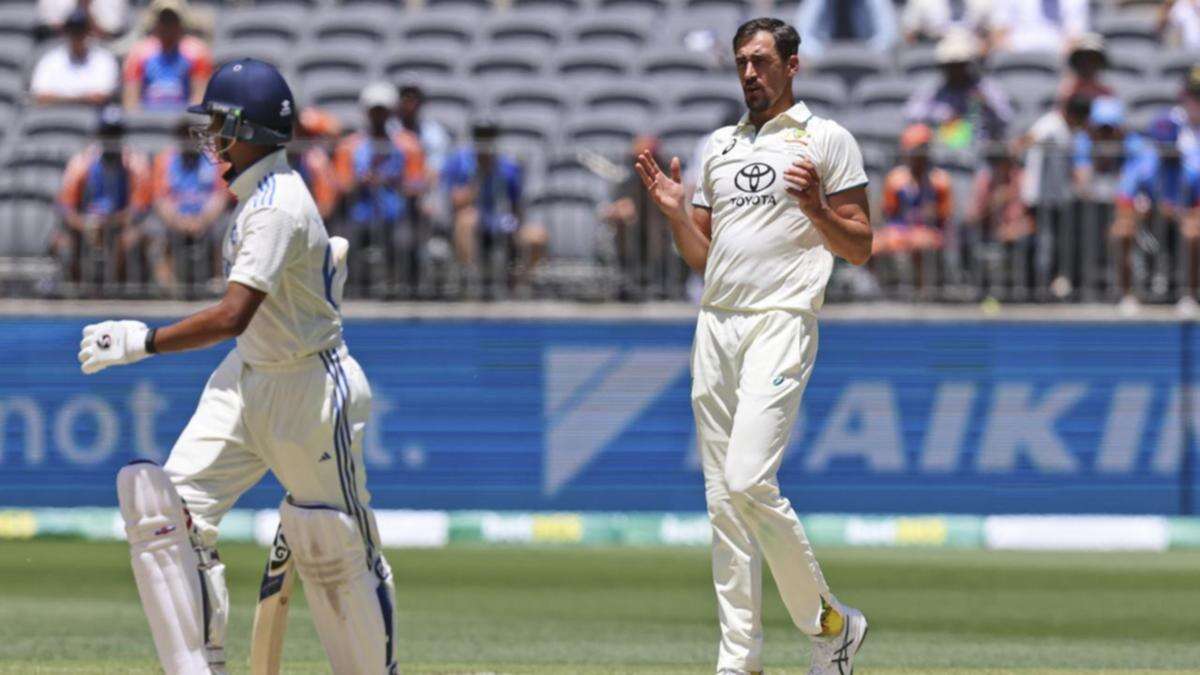 Jaiswal's cheeky sledge adds to playful duel with Starc