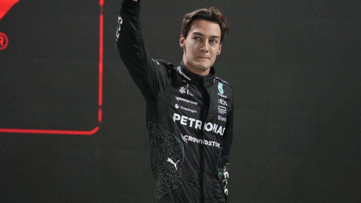 Russell's Mercedes on pole for F1 GP in Las Vegas