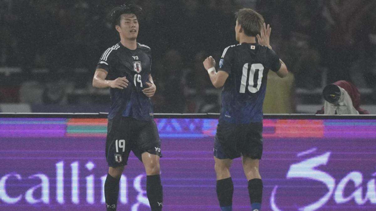 Ogawa double moves Japan to cusp of 2026 World Cup