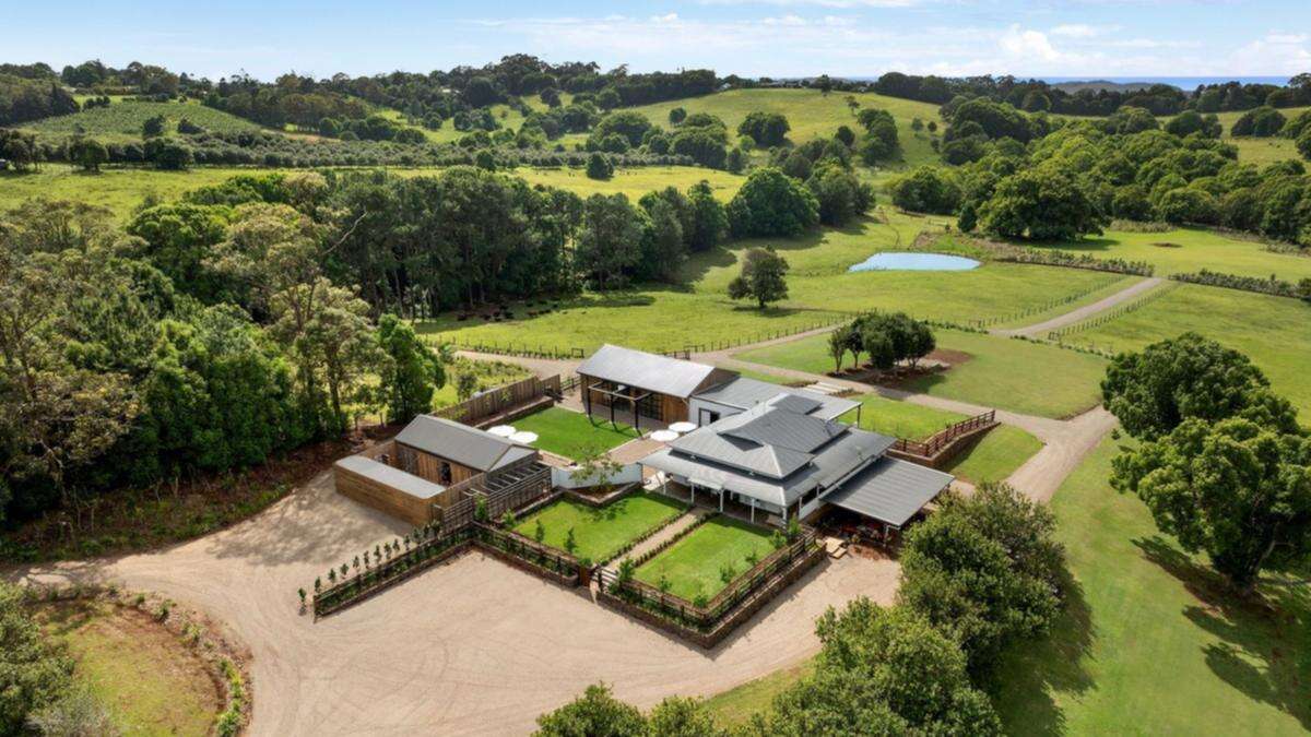 Ex-AFL star’s rural estate for sale next to Hollywood elite