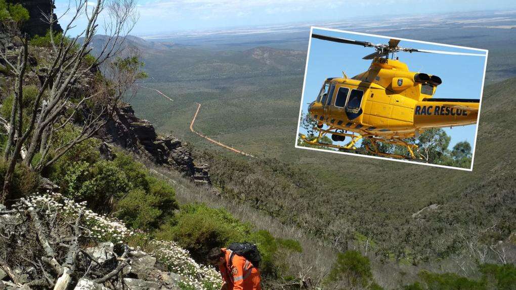 breakingRescue chopper sent to help climber after fall in WA park