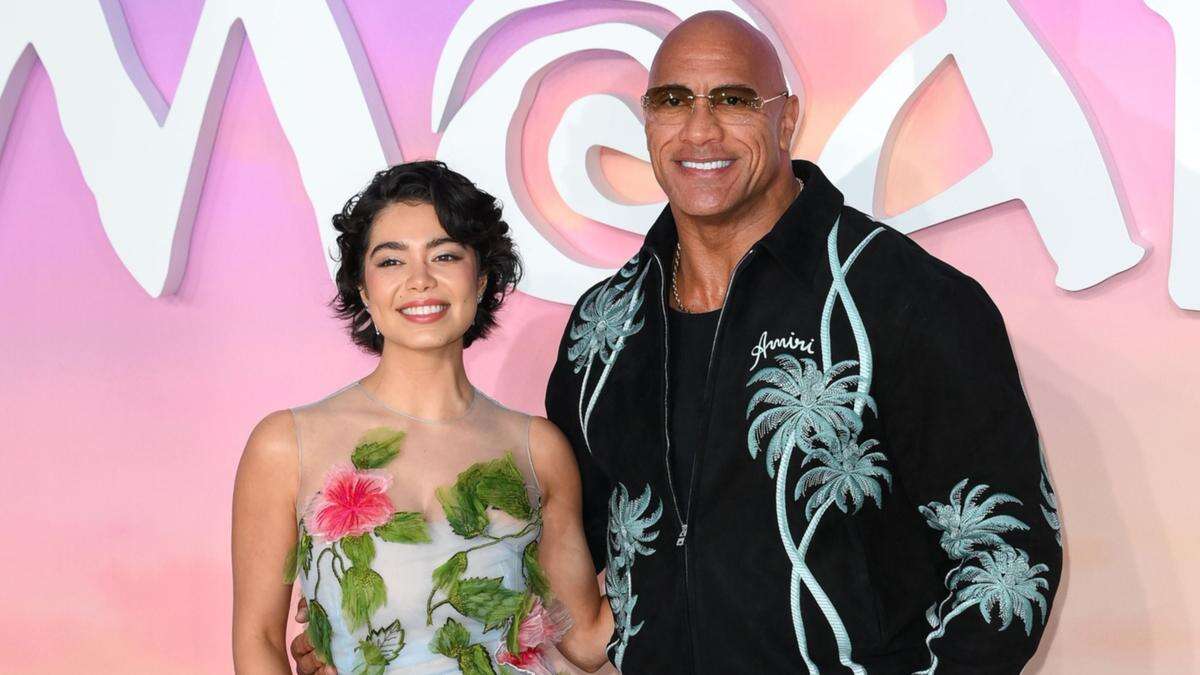 Hollywood actors hit blue carpet for Moana 2 premiere