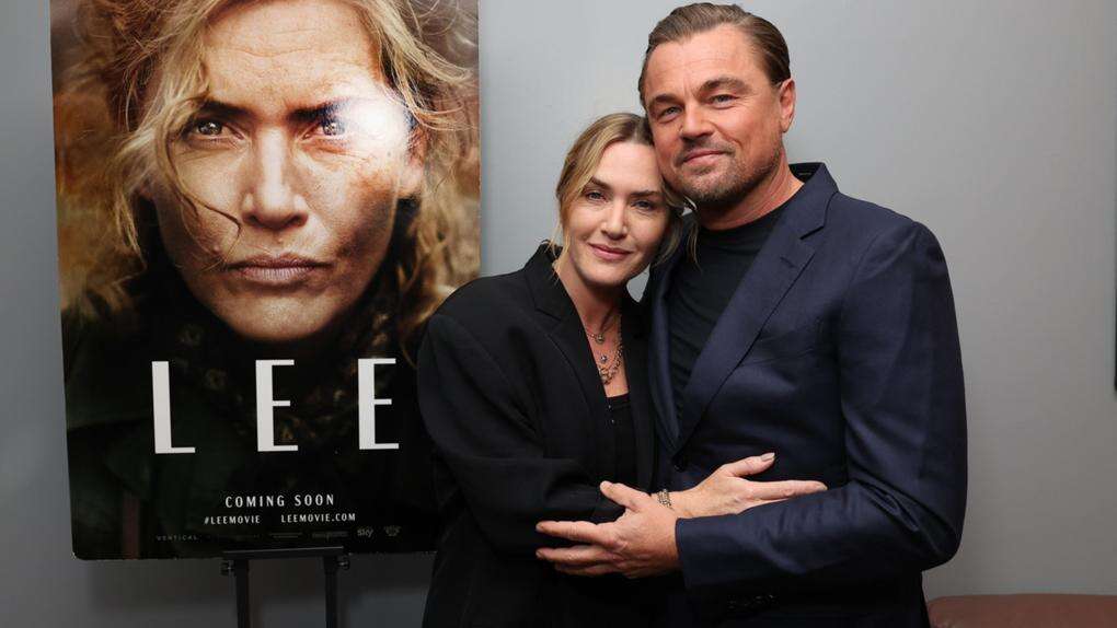 Kate Winslet emotional at Leonardo DiCaprio reunion