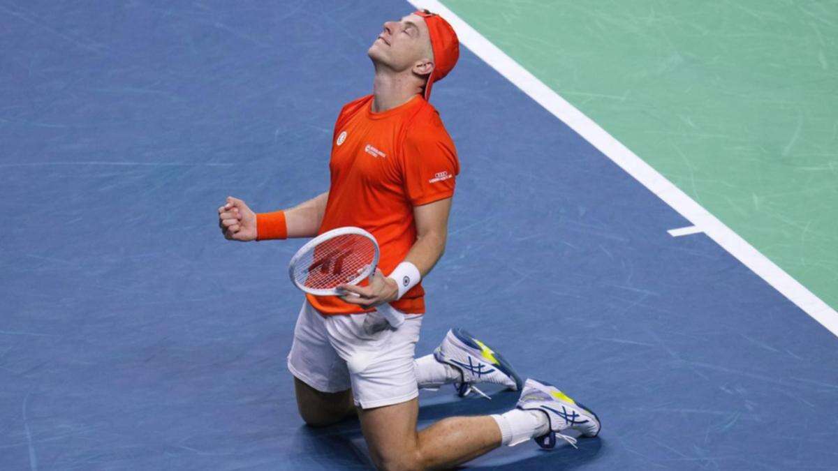 Dutch beat Germany to reach first ever Davis Cup final