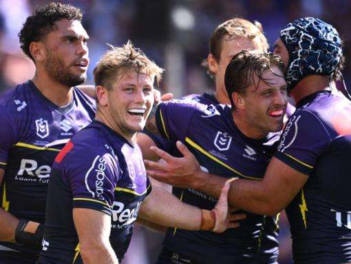 Storm set up Eels thrashing with first-half romp