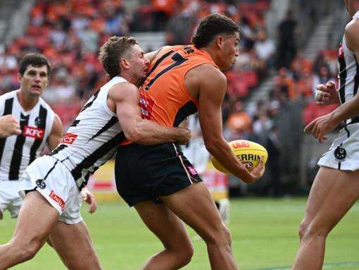 Giants backs Finn Callaghan as AFL star on the rise