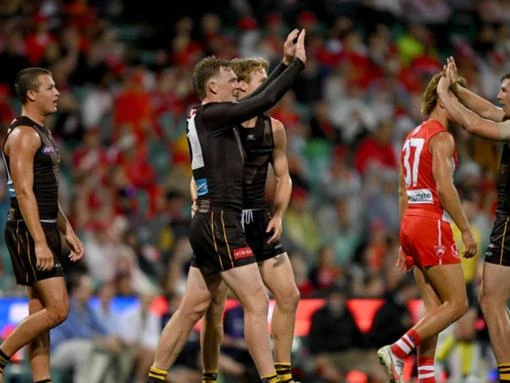 Sam Mitchell shut his eyes as Sicily slayed the Swans