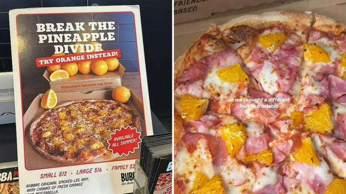 ‘Straight to jail’: Orange & ham pizza divides the internet