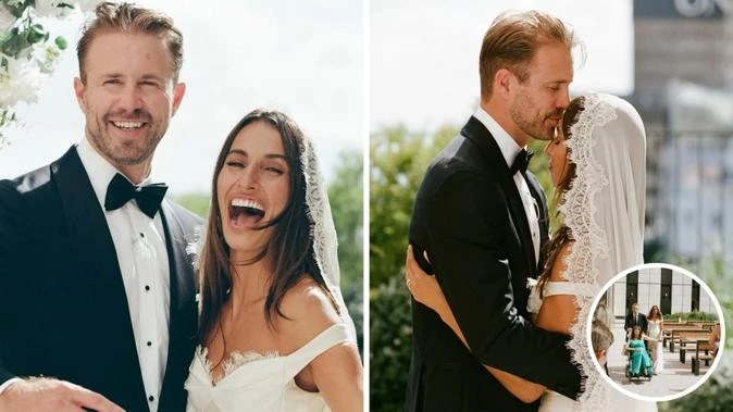 Model reveals heartwarming reason behind wedding at hospital
