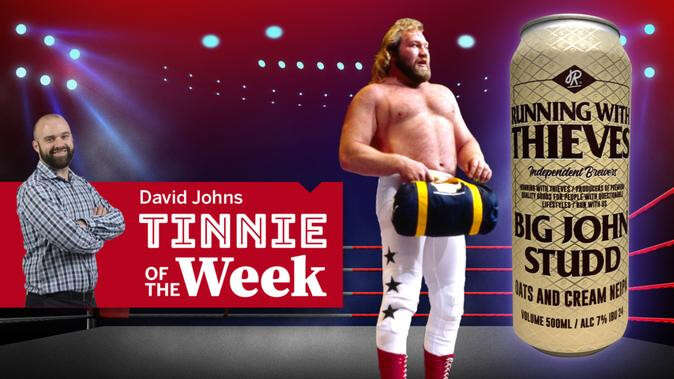 reviewTinnie inspired by wrestling icon returns for one more round