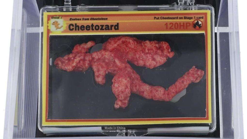 Pokémon-shaped chilli Cheeto fetches eye-watering price