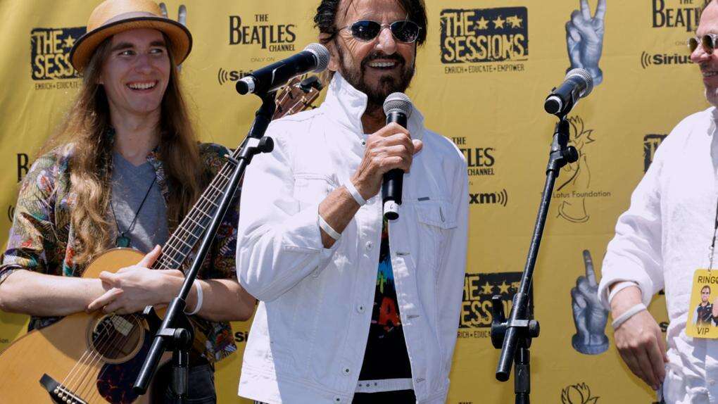 Sir Ringo Starr 'excited' to watch Beatles movies