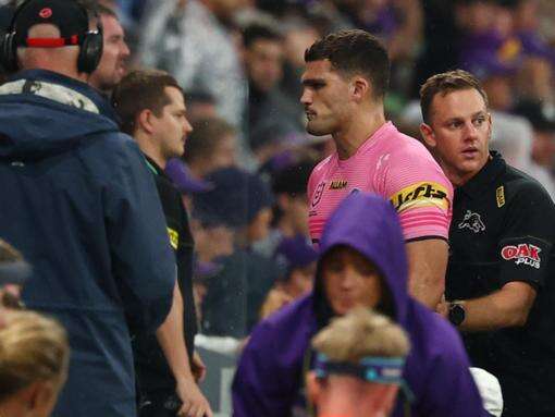 Panthers lose star Cleary early in grand final rematch