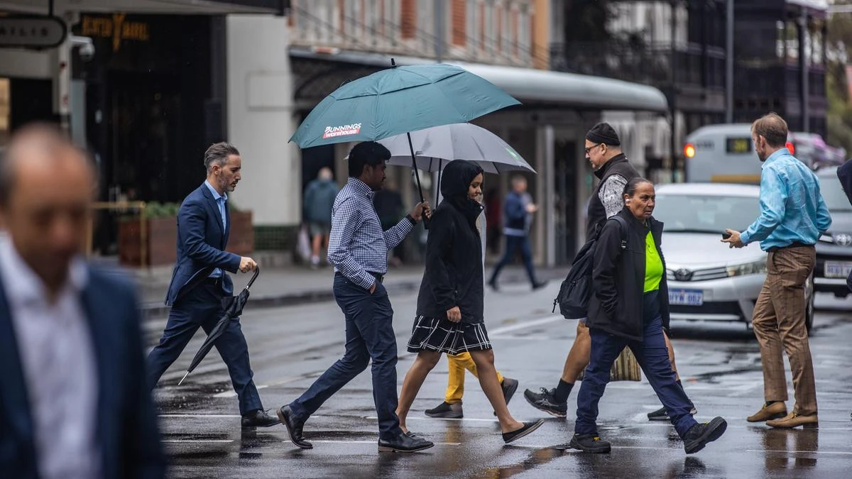 Rain in store as wet weather to soak Perth, South West