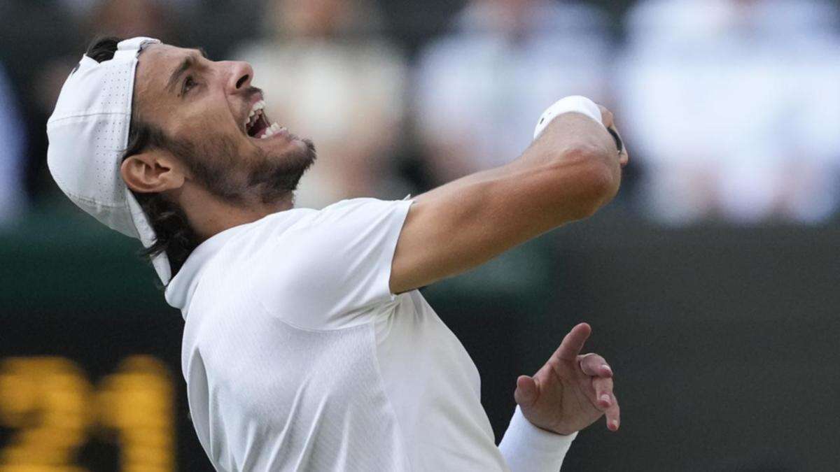 Musetti beats Taylor to fly Italian flag at Wimbledon