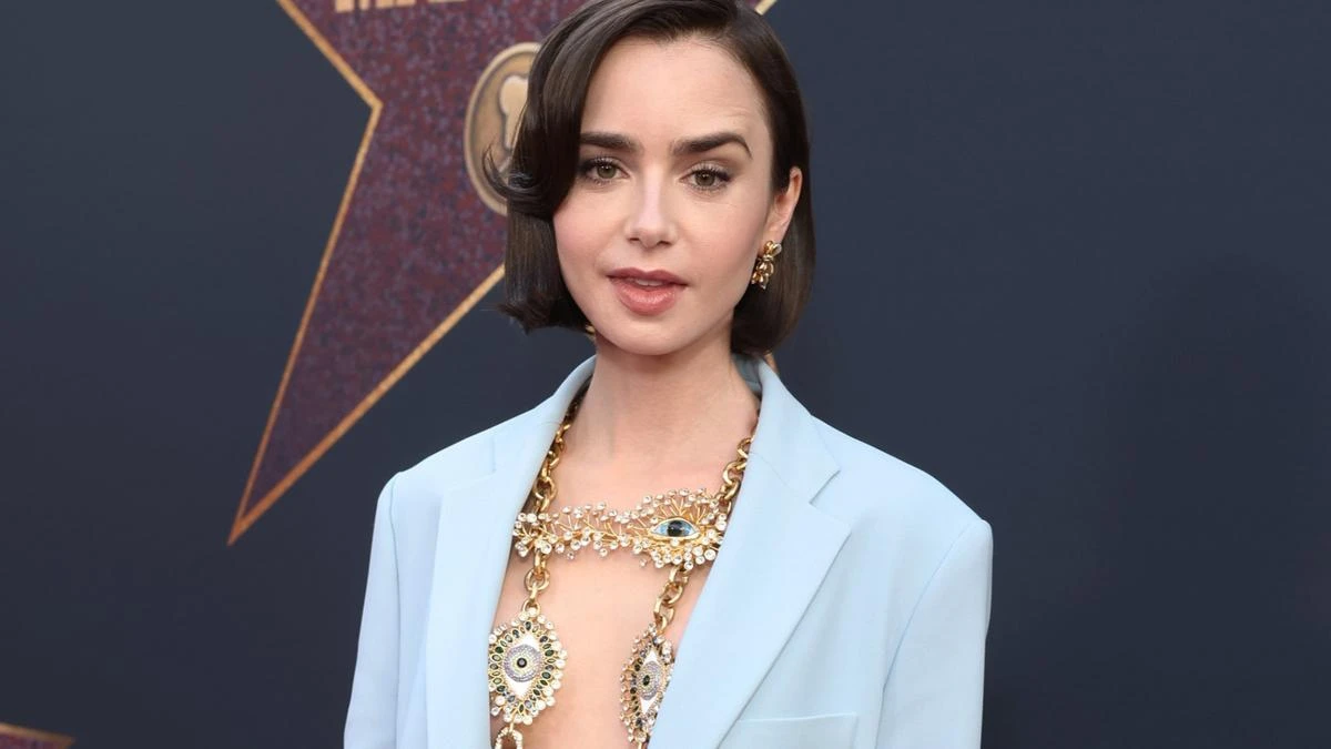 Lily Collins compared to Audrey Hepburn