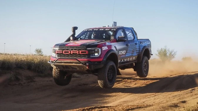 Ford Ranger Raptor claims third Finke Desert Race in a row