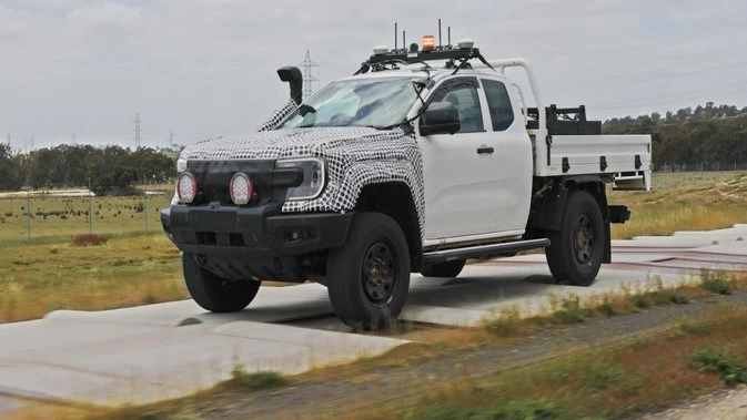 2026 Ford Ranger Super Duty punished by robot test drivers