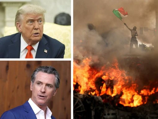 ‘Arrest him’: Trump takes California fight to next level