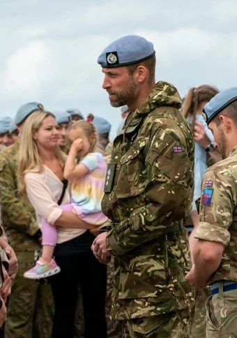 Prince William jokes families don't always want to see each other