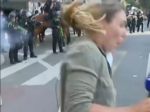 Aussie reporter shot during LA riots