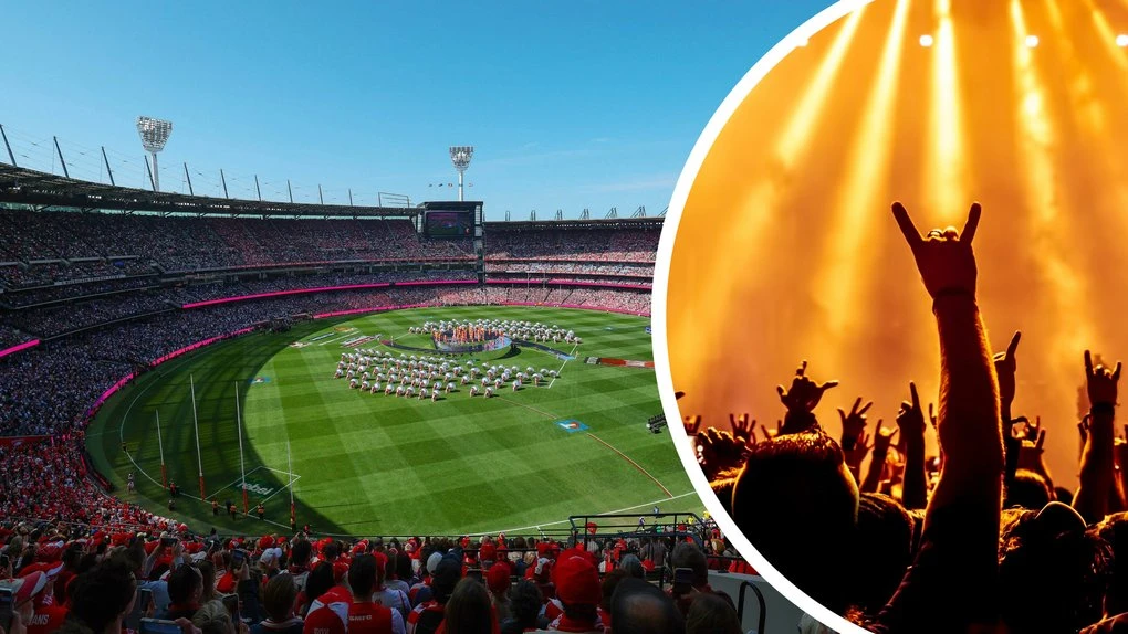 Could this rock band be playing at the 2025 AFL grand final?
