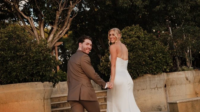 High school sweethearts marry under the stars in Swan Valley
