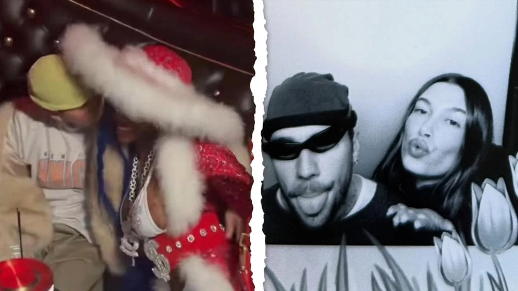 Justin Bieber shocks fans with video kissing rapper