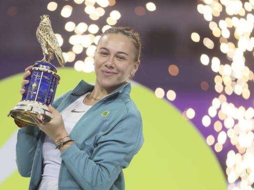 Anisimova beats Ostapenko to take Qatar Open crown