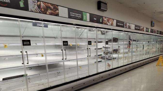 ‘Knew it would happen’: Shelves stripped bare