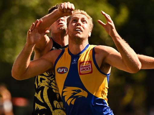 Allen’s reminder of class as Eagles enjoy summer hit-out