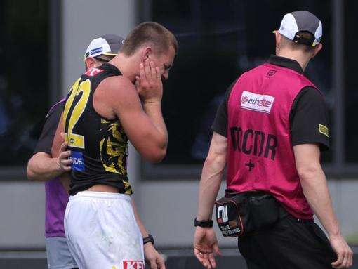 Richmond's No.1 draft pick Lalor suffers fractured jaw