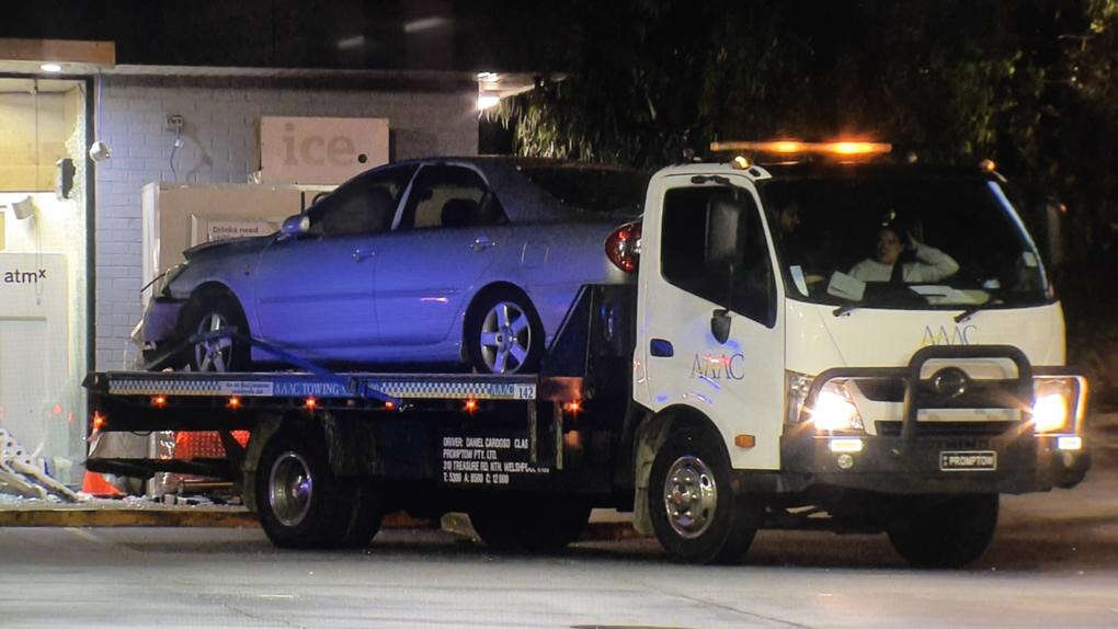 Can’t park there! Driver smashes through servo in East Freo