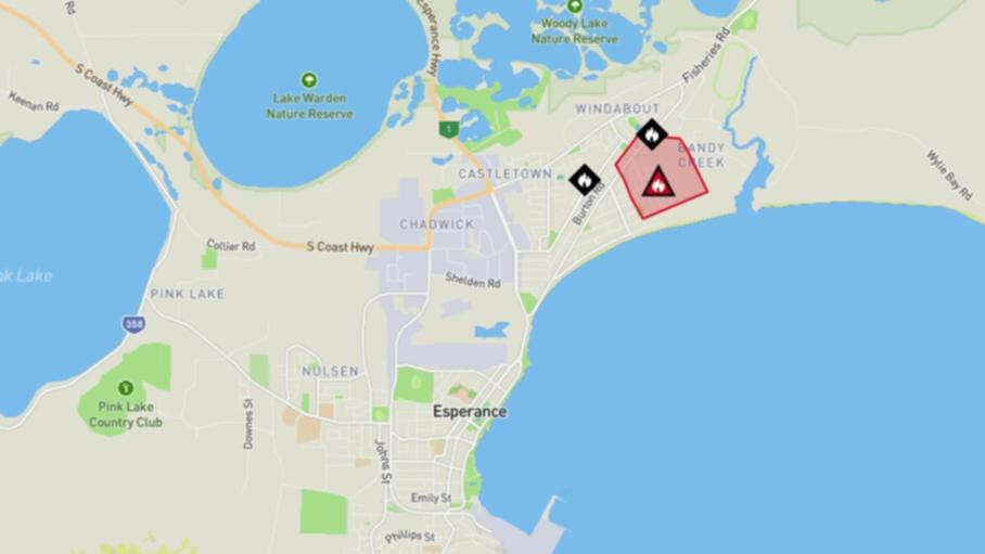 breakingLEAVE NOW: Fire alert for residents in Esperance