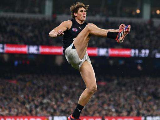 Star Carlton forward Charlie Curnow sent for scans