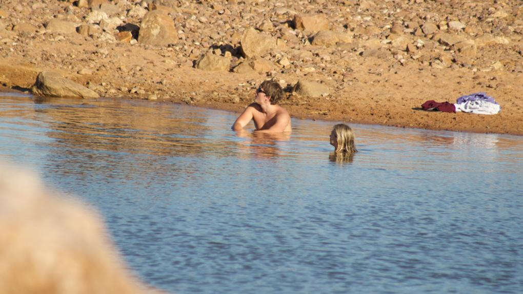 Terrifying encounter with predator at WA swimming hole