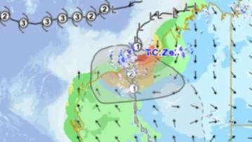 ‘Erratic motion’ expected as unpredictable cyclone hits WA