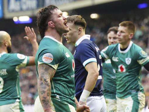 Ireland beat Scotland to eye another Six Nations slam