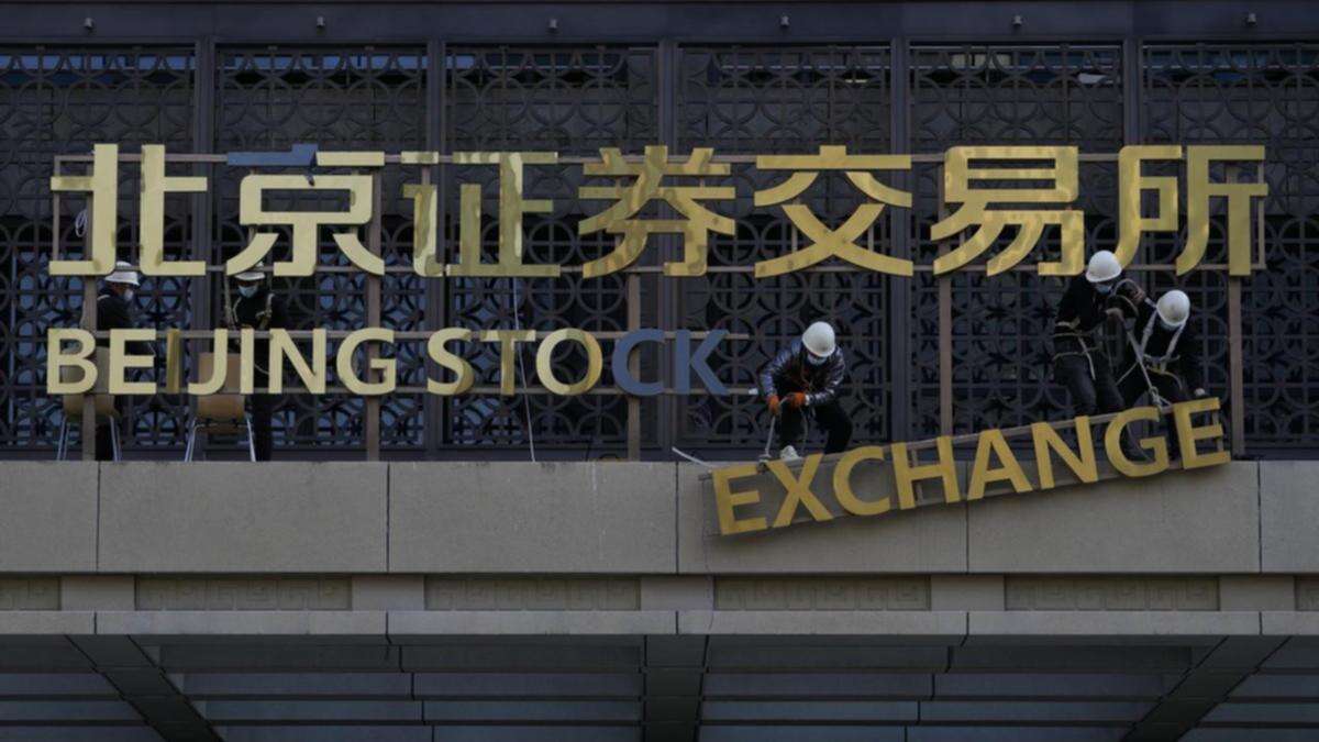 Chinese stocks set for best trading week since 2008