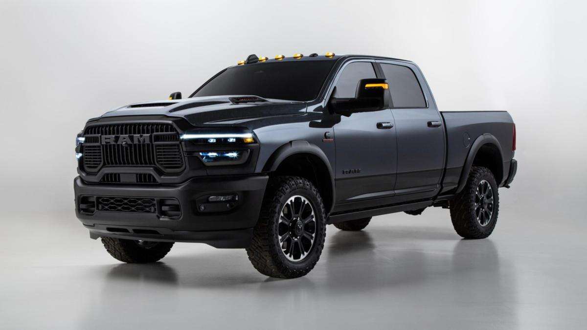 2025 Ram 2500, 3500: Heavy-duty pickups wear a polarising face