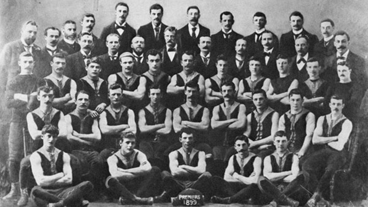 Some modern themes remain from 1899 VFL grand final