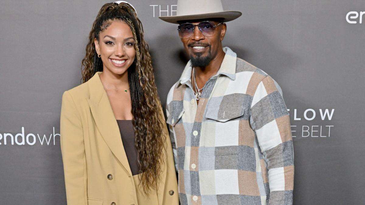 Jamie Foxx walks daughter Corinne down the aisle at her wedding